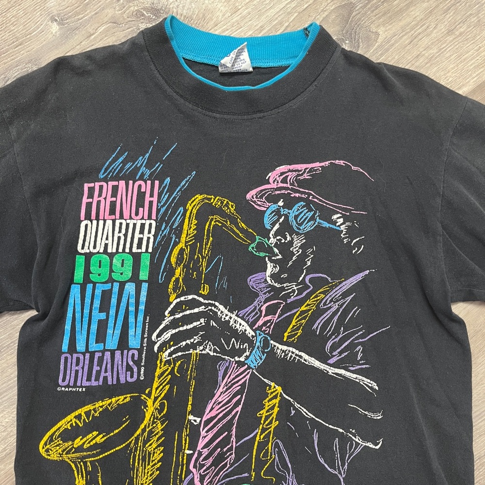 Vintage 1991 New Orleans Jazz T-Shirt
